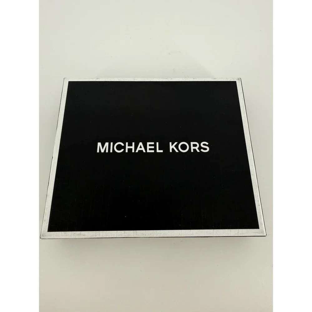 Michael Kors Men's Malone Slim Stripe Logo Wallet Billfold Blue White OS $78